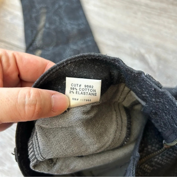 J Brand Snakeskin Matte Boa  Leggings - Picture 11 of 13